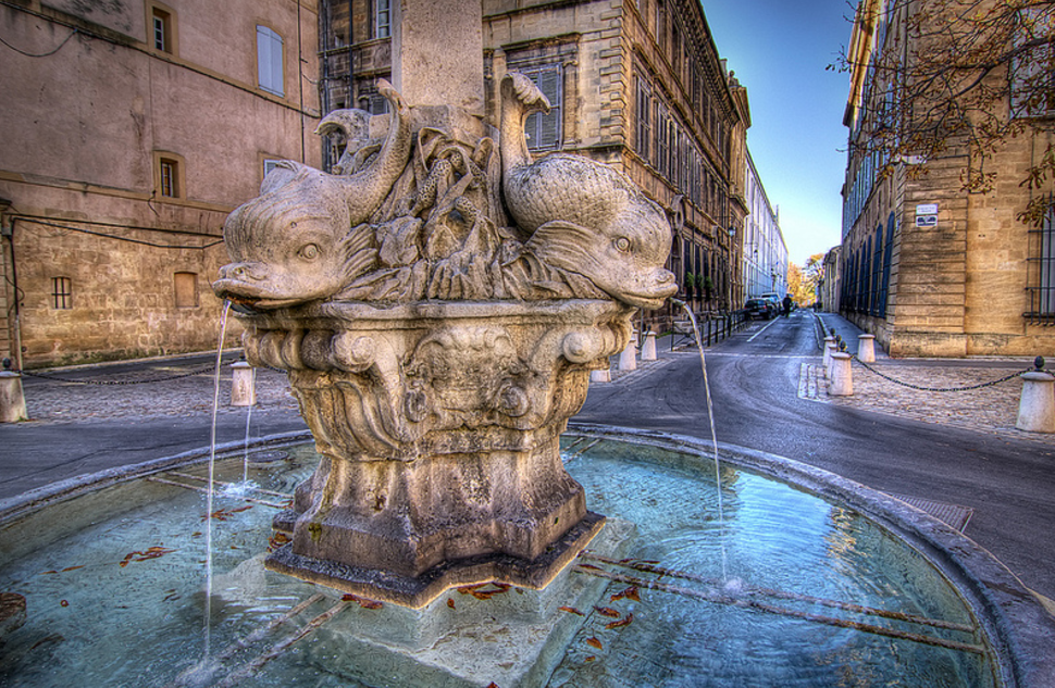 fontaine aix en provence