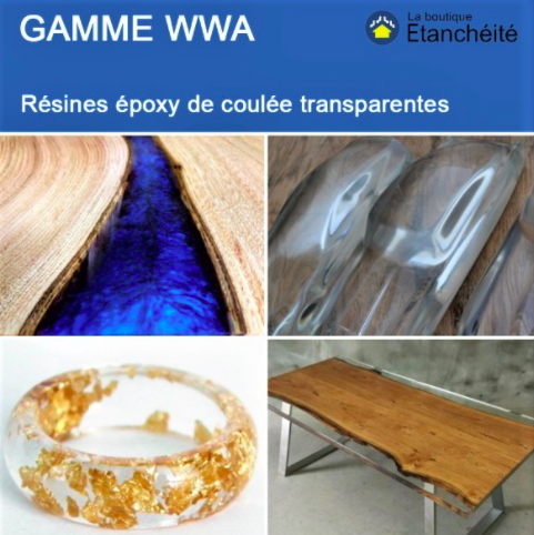 résine epoxy table resine table riviere