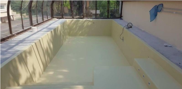 rénovation etancheite peinture piscine