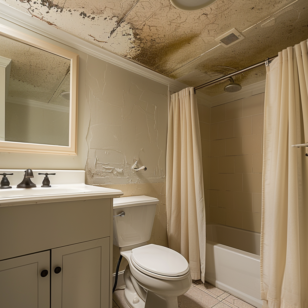 Moisissure dans la salle de bain ? On vous dit quoi faire