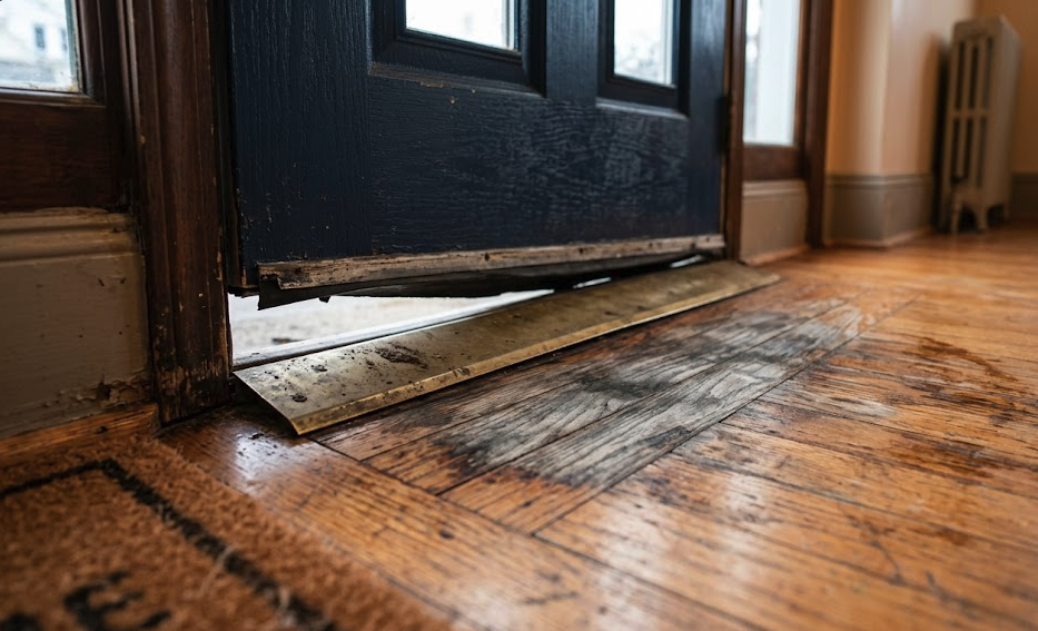 etancheite seuil de porte