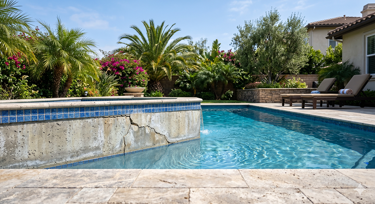 urgence fuite eau piscine