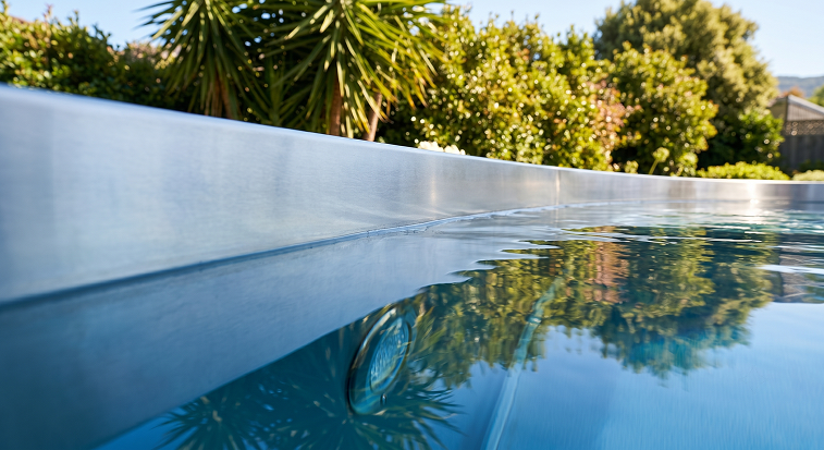 piscine inox tendance