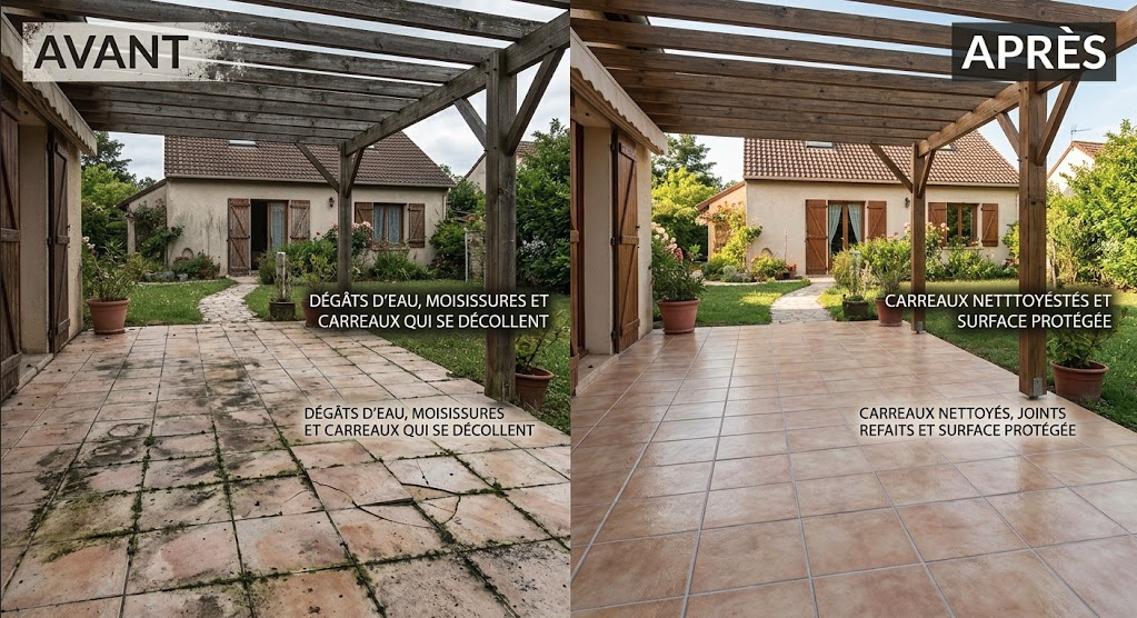étanchéité terrasse carrelée