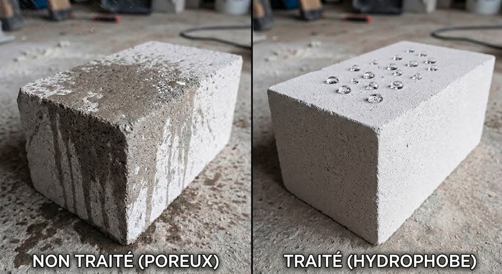 hydrofuge beton cellulaire
